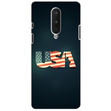 Чехол Флаг USA для OnePlus 8 (USA)