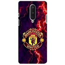 Чехол Манчестер Юнайтед для ВанПлас 8 (AlphaPrint) (огненный Манчестер)