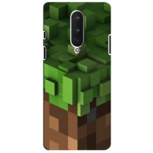 Чохол Майнкрафт на OnePlus 8 (AlphaPrint) Minecraft – текстура Майнкрафт