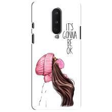 Чехол с печатью для OnePlus 8 - (Мода) (AlphaPrint) (Коронавирус)