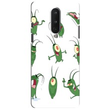 Чехол с картинкой "Одноглазый Планктон" на OnePlus 8 (Настроение Планктона)