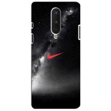 Чехол для OnePlus 8 - с принтом Найк (AlphaPrint) (Найк красный)