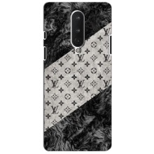 Чехол Стиль Louis Vuitton на OnePlus 8 (LV на белом)
