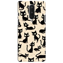Чехол с рисунком кот на OnePlus 8