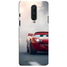 Силиконовый чехол Маквин для OnePlus 8 – Маквин на трасе