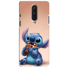Чохол з малюнком Стіч для OnePlus 8 – Стіч з шоколадом