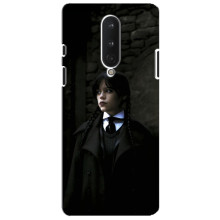 Чехол с дизайном Венздей 2 на OnePlus 8 – Уэнсдей в костюме