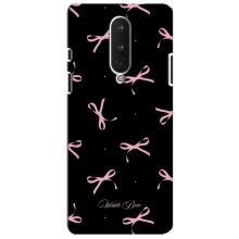 Чехол с бантиками на ВанПлас 8 – Банты на черном