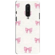 Чехол с бантиками на ВанПлас 8 – Большие бантики