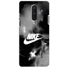 Чехол с логотипом Найк на OnePlus 8 – Найк дымчатый