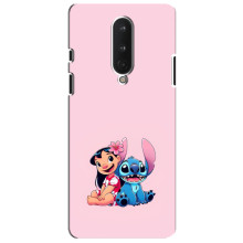 Чехол с принтом Стич на OnePlus 8 – Лило и Стич