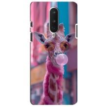 Чехол с принтом стильные животные для ВанПлас 8 – Стильный жирав