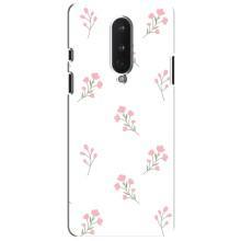 Чохол з розовим принтом для OnePlus 8 – Рожеві квіти