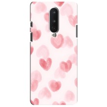 Чехол с розовым рисунком для OnePlus 8