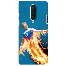 Чехол с принтом Фантастическая четверка для OnePlus 8 – Человек-Факел