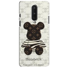 Круті Чохли Луі Віттон для OnePlus 8 (AlphaPrint) (Ведмідь LV)