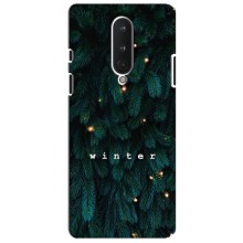 Новогодние, Праздничные Чехлы для OnePlus 8 - 2024 год – Winter