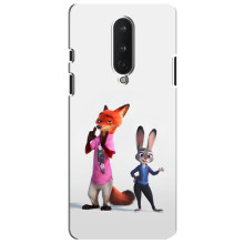 Силиконовый чехол с принтом Зоотрополіс для OnePlus 8 – Джуди и Ник