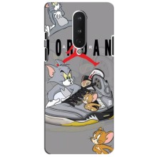 Силиконовый Чехол Nike Air Jordan на ВанПлас 8 (Air Jordan)