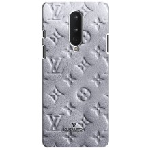 Текстурный Чехол Louis Vuitton для ВанПлас 8 – Белый ЛВ