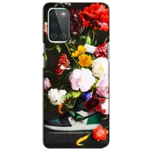 Брендновые Чехлы для OnePlus 8T - (PREMIUMPrint) (Nike цветы)