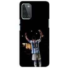 Чехлы Лео Месси Аргентина для OnePlus 8T (Лео Чемпион)
