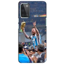 Чехлы Лео Месси Аргентина для OnePlus 8T (Месси король)