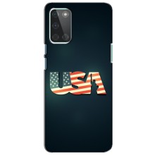 Чехол Флаг USA для OnePlus 8T (USA)