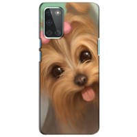 Чехол (ТПУ) Милые собачки для OnePlus 8T (Йоршенский терьер)