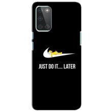 Силиконовый Чехол на OnePlus 8T с картинкой Nike – Later
