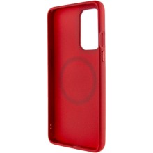 TPU чехол Bonbon Metal Style with MagSafe для OnePlus 9 Pro – Красный
