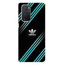 Чехлы Адидас для OnePlus 9 Pro (AlphaPrint) (Адидас с полосами)