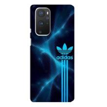 Чехлы Адидас для OnePlus 9 Pro (AlphaPrint) (Синий Адидас)