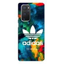 Чехлы Адидас для OnePlus 9 Pro (AlphaPrint) (Яркий Адидас)