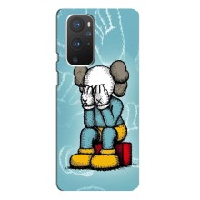 Чехлы для OnePlus 9 Pro - Bearbrick Louis Vuitton (PREMIUMPrint) (Плач Bearbrick)