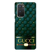 Чехлы ГУЧЧИ для ВанПлас 9 Про (AlphaPrint) (Текстура Гуччи)