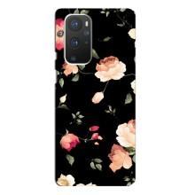 Чохли з квітами для OnePlus 9 Pro (VPrint) (Трояндочки)