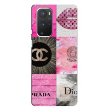Чехол (Dior, Prada, YSL, Chanel) для OnePlus 9 Pro (Модница)