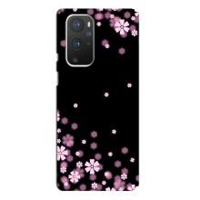 Чохол для ВанПлас 9 Про - з принтом (Дизайнерські) (AlphaPrint) (Квіти маленькі)