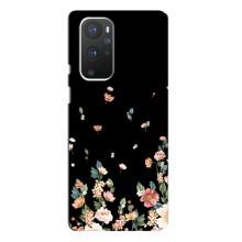 Чохол для ВанПлас 9 Про - з принтом (Дизайнерські) (AlphaPrint) (Маленькі квіти)