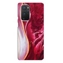 Чохол для ВанПлас 9 Про - з принтом (Дизайнерські) (AlphaPrint) (Мрамор червоний)