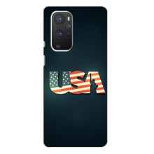 Чехол Флаг USA для OnePlus 9 Pro (USA)