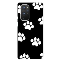 Бампер для OnePlus 9 Pro с картинкой "Песики" – Следы собак