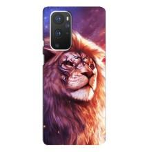 Чехол со Львом для OnePlus 9 Pro (VPrint) (Красочный Лев)