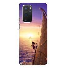 Чехол с мультфильмом Моана OnePlus 9 Pro – Моана в море
