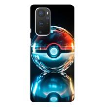 Чехол с Пикачу на OnePlus 9 Pro – Мяч Пикачу