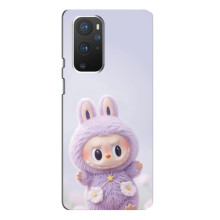 Чохол з принтом Лабубу для OnePlus 9 Pro – Фіолетовий Лабубу
