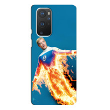 Чехол с принтом Фантастическая четверка для OnePlus 9 Pro – Человек-Факел