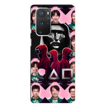 Чохол Гра в кальмара для OnePlus 9 Pro – Персонажі гри кальмара