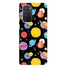 Космические Чехлы для ВанПлас 9 Про (VPrint) (Рисованные планеты)